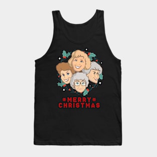 Christmas golden girls Tank Top